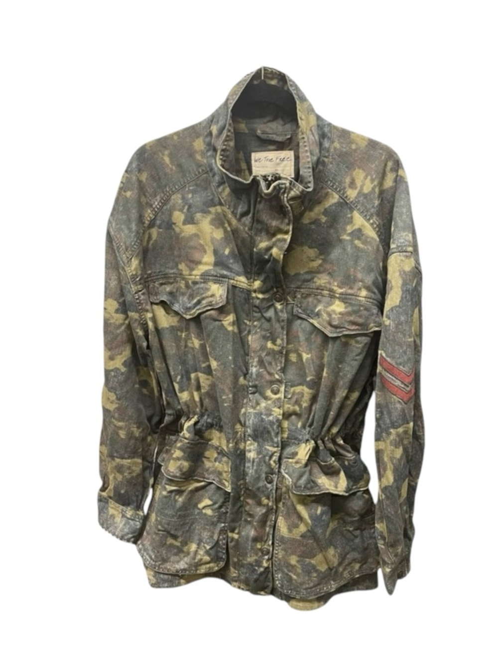 new FP x We The Free ❂ Arya Utility Camo Field Jacket ❂ Olive Camo Print ❂ XL - Picture 6 of 16